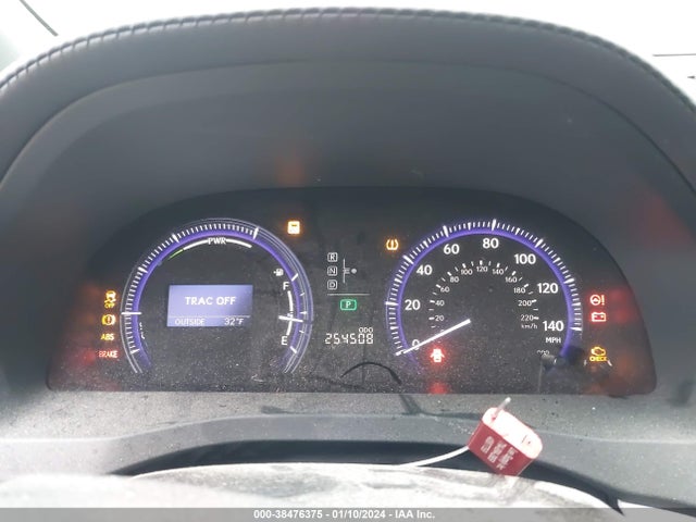 2010 LEXUS HS 250H PREMIUM VIN: JTHBB1BAXA2033929