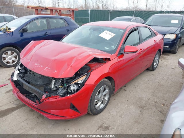2022 HYUNDAI ELANTRA SE VIN: 5NPLL4AG6NH079286