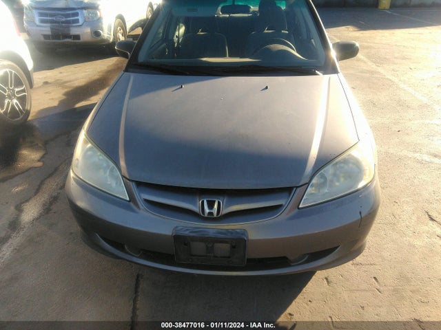 2004 HONDA CIVIC LX VIN: 2HGES16544H550863