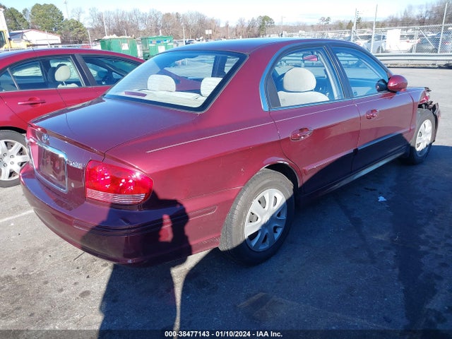 2004 HYUNDAI SONATA VIN: KMHWF25S64A048533