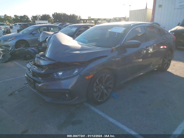 Honda Civic Sport 2019 2HGFC2F89KH580309 Image 2