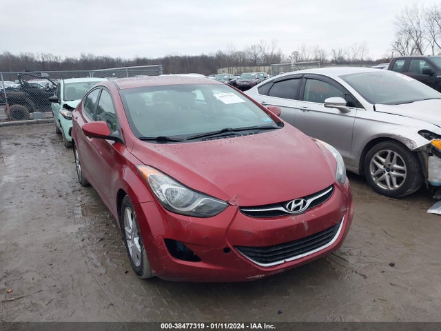 2013 HYUNDAI ELANTRA GLS VIN: 5NPDH4AE9DH227935