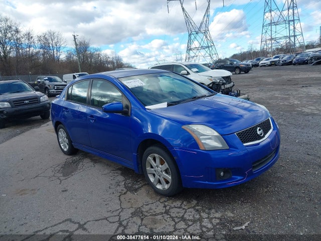 2010 NISSAN SENTRA 2.0SR VIN: 3N1AB6AP2AL625634