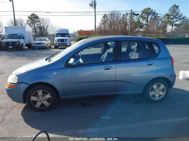 2008 CHEVROLET AVEO 5 LS VIN: KL1TD66658B075056