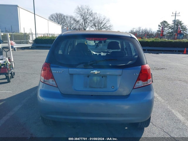 2008 CHEVROLET AVEO 5 LS VIN: KL1TD66658B075056