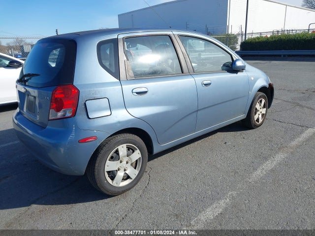 2008 CHEVROLET AVEO 5 LS VIN: KL1TD66658B075056