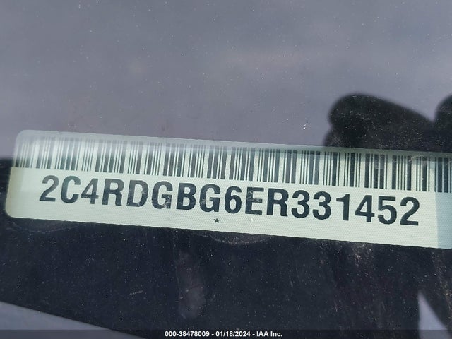 Dodge Grand Caravan Avp/se 2014 2C4RDGBG6ER331452 Image 9