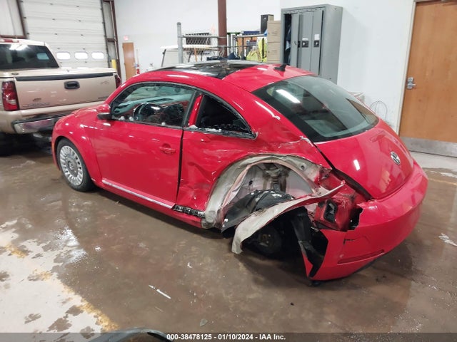 2013 VOLKSWAGEN BEETLE 2.5L VIN: 3VWJP7AT9DM663102