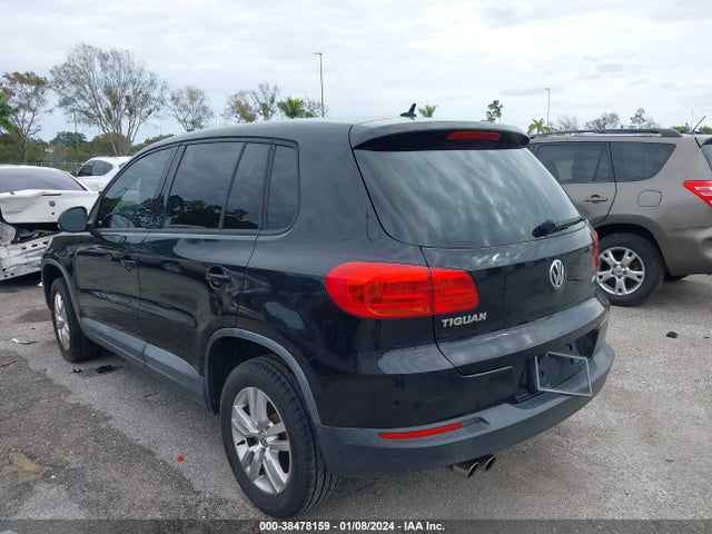 2012 VOLKSWAGEN TIGUAN LE VIN: WVGAV7AX7CW547404