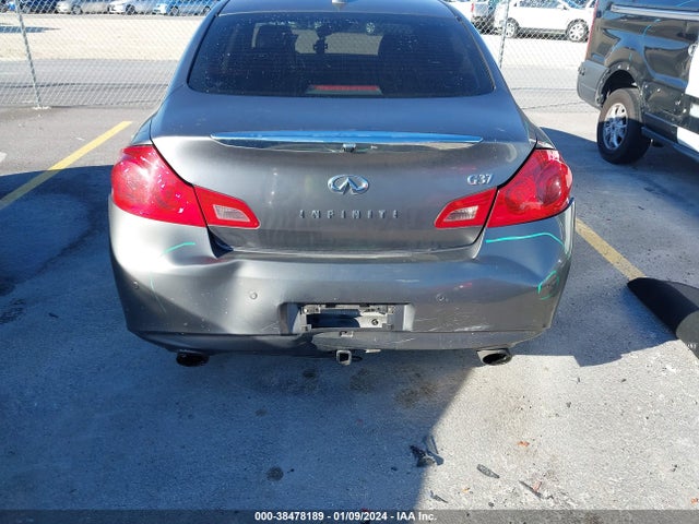 2012 INFINITI G37 JOURNEY VIN: JN1CV6AP5CM621697