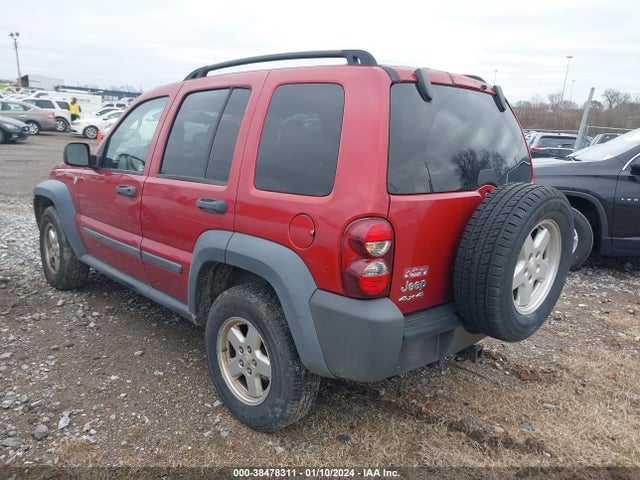 2007 JEEP LIBERTY SPORT VIN: 1J4GL48K47W694132