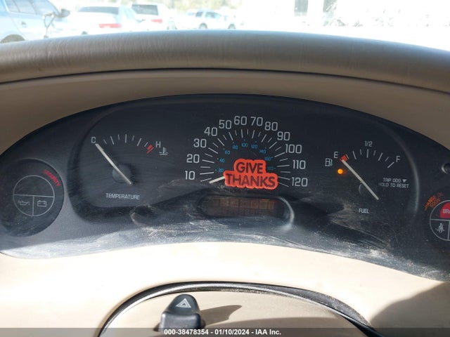 2003 BUICK CENTURY CUSTOM VIN: 2G4WS52J531221394