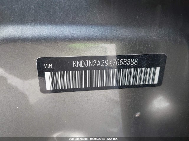 2019 KIA SOUL VIN: KNDJN2A29K7668388