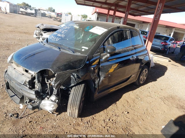 2017 FIAT 500E 3C3CFFGE9HT636600 Photo 1