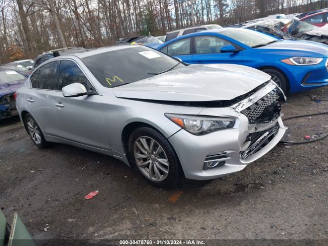 Продаж на аукціоні авто 2014 Infiniti Q50 Premium, vin: JN1BV7AR4EM707525, номер лоту: 38478768