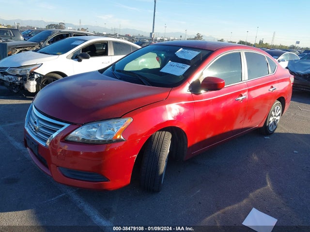 Nissan SENTRA S 2014 3N1AB7AP3EY336194 Image 2