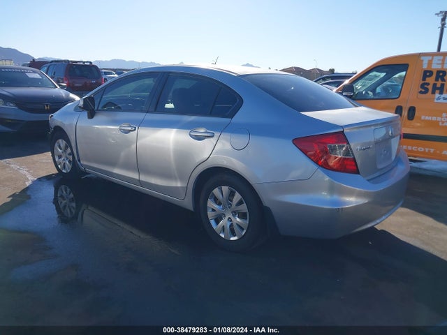 2012 HONDA CIVIC LX VIN: 2HGFB2F58CH319165