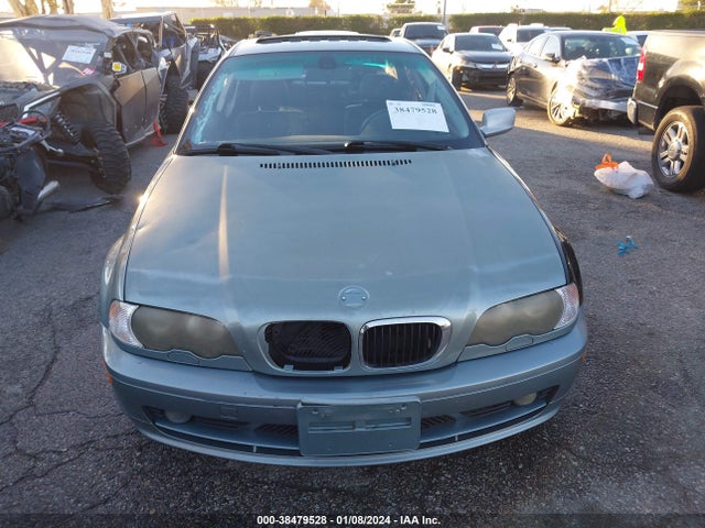 2002 BMW 3 SERIES 325CI VIN: WBABN33402PG56588