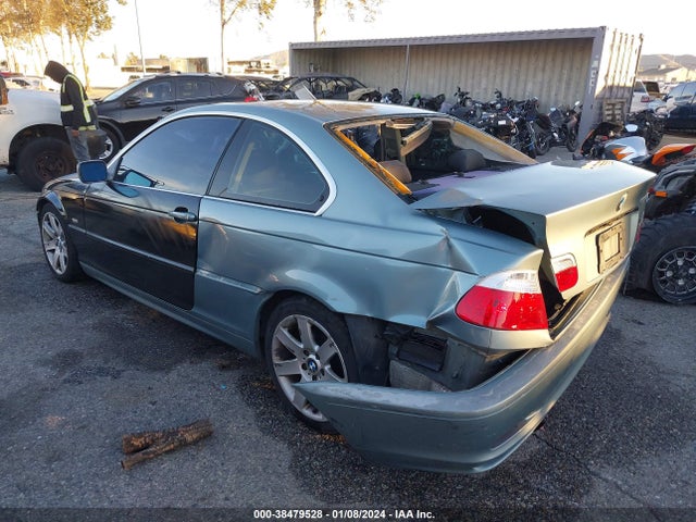 2002 BMW 3 SERIES 325CI VIN: WBABN33402PG56588