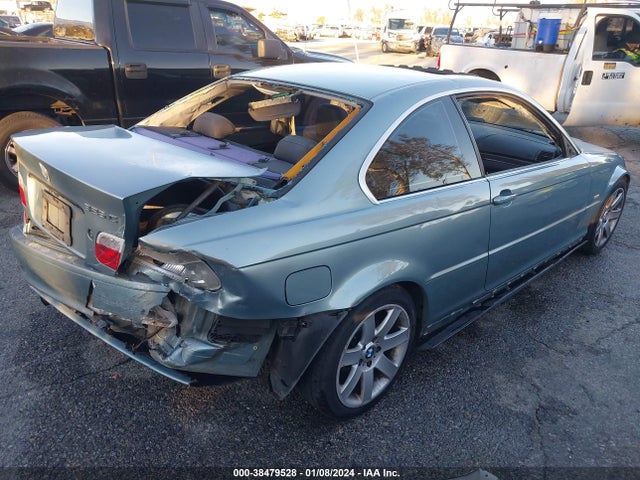 2002 BMW 3 SERIES 325CI VIN: WBABN33402PG56588