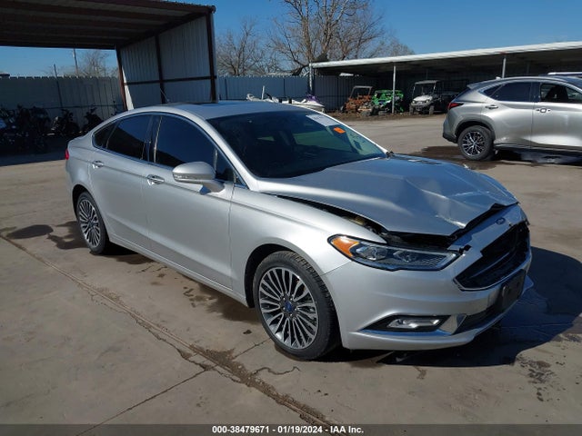 38479671 :رقم المزاد ، 3FA6P0D99JR168886 vin ، 2018 Ford Fusion Titanium مزاد بيع