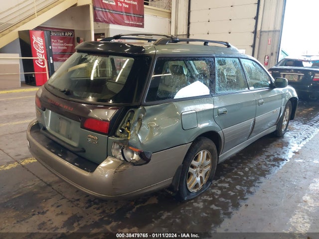 2003 SUBARU LEGACY OUTBACK LTD VIN: 4S3BH686X37654240