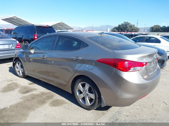 2013 HYUNDAI ELANTRA GLS VIN: 5NPDH4AE7DH285560