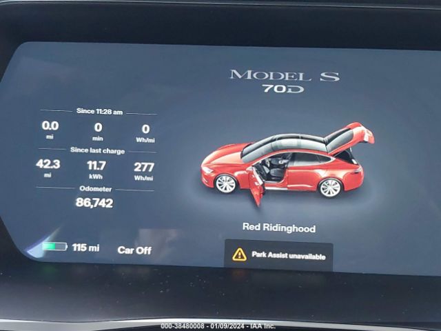 5YJSA1E25FF116469 Tesla Model S 70d/85d/p85d