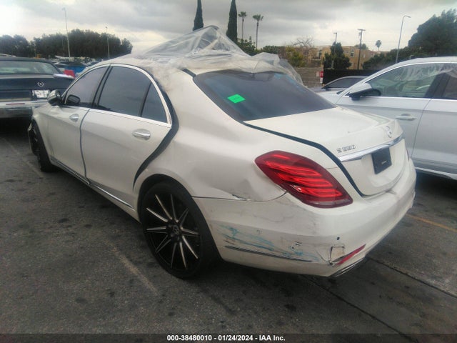 2016 MERCEDES-BENZ S 550 VIN: WDDUG8CB1GA212098