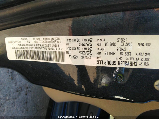 Dodge Grand Caravan Sxt 2014 2C4RDGCG3ER341399 Image 9