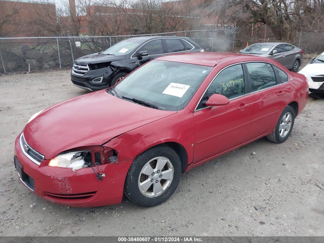 2008 CHEVROLET IMPALA LT VIN: 2G1WT58N689135749