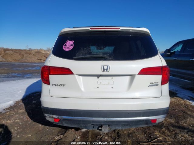 5FNYF6H07HB015620 Honda Pilot Elite
