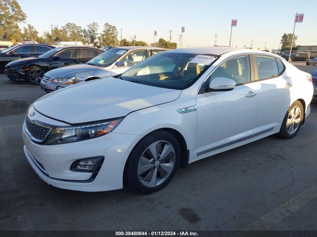 2015 KIA OPTIMA HYBRID EX VIN: KNAGN4AD9F5080609