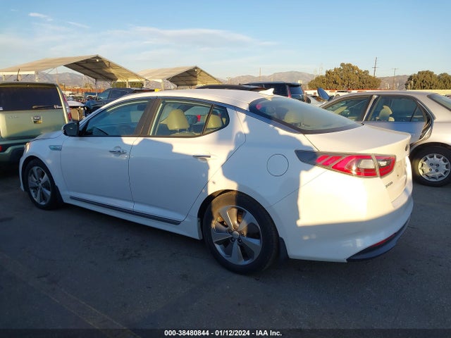 2015 KIA OPTIMA HYBRID EX VIN: KNAGN4AD9F5080609