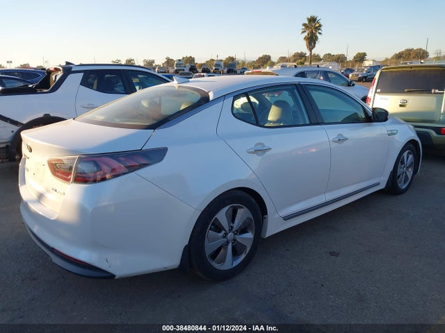 2015 KIA OPTIMA HYBRID EX VIN: KNAGN4AD9F5080609