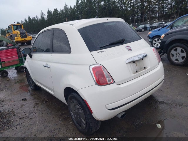 2012 FIAT 500 3C3CFFAR6CT270339 Photo 2