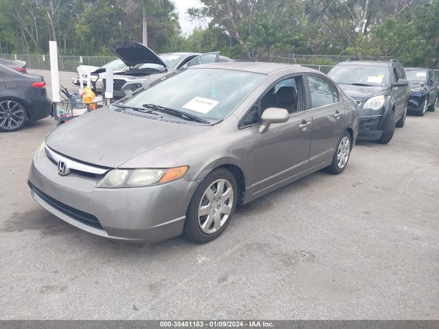 2006 HONDA CIVIC LX VIN: 1HGFA15526L053535