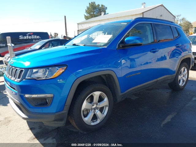 2019 JEEP COMPASS LATITUDE 4X4 VIN: 3C4NJDBB6KT713287