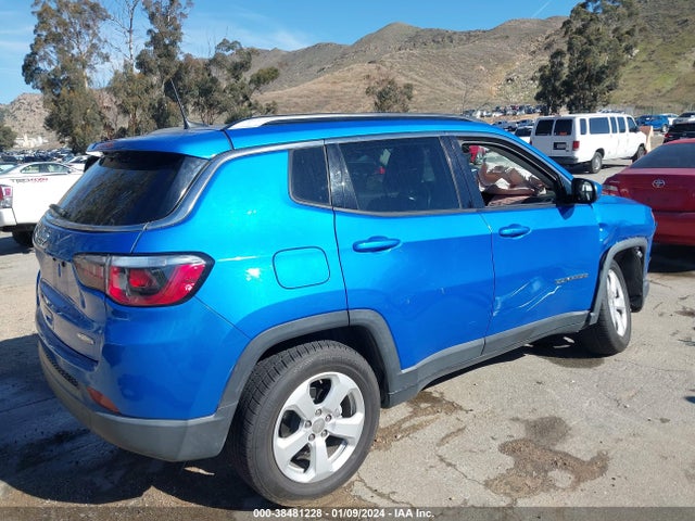 2019 JEEP COMPASS LATITUDE 4X4 VIN: 3C4NJDBB6KT713287
