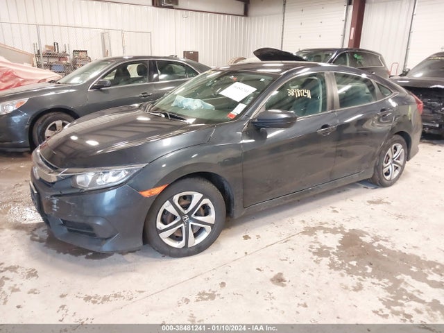 Honda Civic Lx 2018 2HGFC2F57JH559849 Image 2