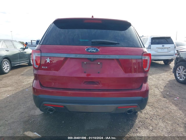 2017 FORD EXPLORER XLT VIN: 1FM5K7D8XHGA33210