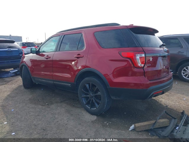 2017 FORD EXPLORER XLT VIN: 1FM5K7D8XHGA33210