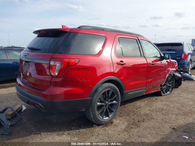 2017 FORD EXPLORER XLT VIN: 1FM5K7D8XHGA33210