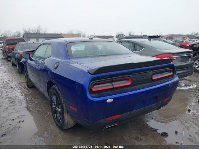 Dodge Challenger Sxt Awd 2022 2C3CDZGG4NH206504 Image 3