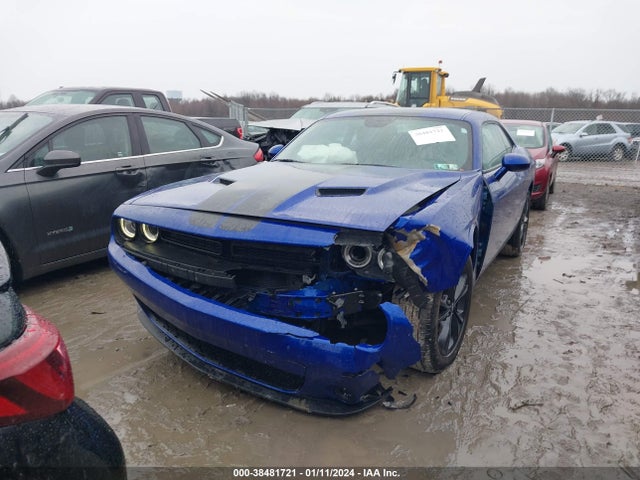Dodge Challenger Sxt Awd 2022 2C3CDZGG4NH206504 Image 6