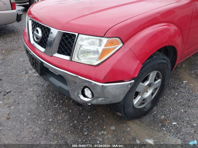 2006 NISSAN FRONTIER SE VIN: 1N6AD07U96C416537