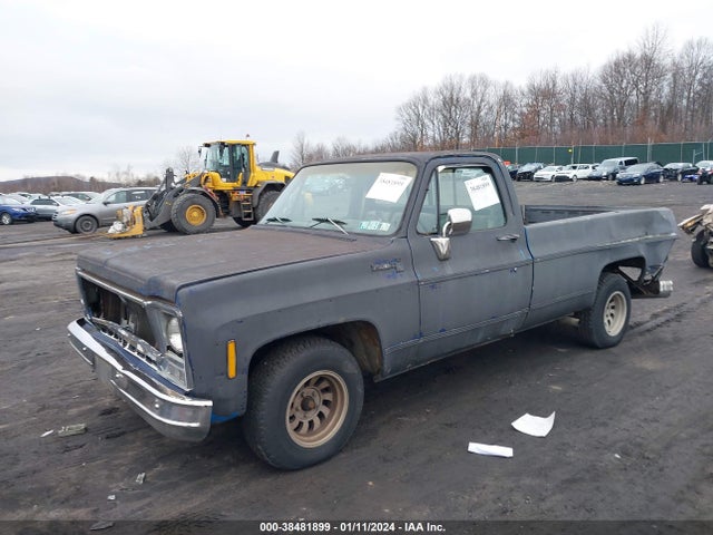 1980 CHEV C10 CAB & CHASSIS W VIN: CCG14AB104196