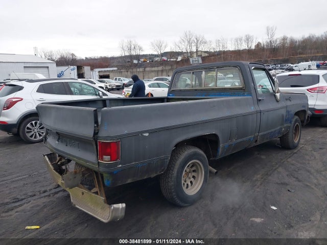 1980 CHEV C10 CAB & CHASSIS W VIN: CCG14AB104196