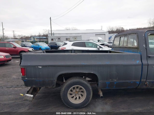 1980 CHEV C10 CAB & CHASSIS W VIN: CCG14AB104196