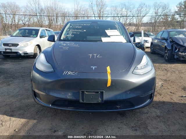 2020 TESLA MODEL Y LONG RANGE DUAL MOTOR ALL-WHEEL DRIVE VIN: 5YJYGDEE9LF026175